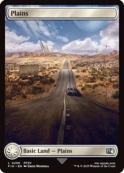 Plains 0296 FINAL FANTASY Magic card