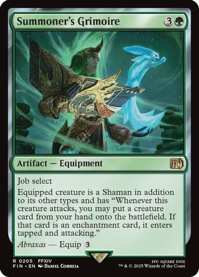 Summoners Grimoire FINAL FANTASY Magic card