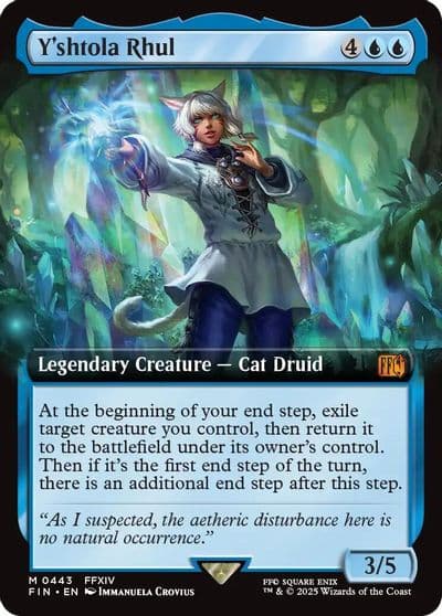 Yshtola Rhul Extended Art FINAL FANTASY Magic card