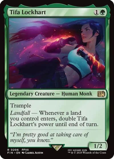 Tifa Lockhart FINAL FANTASY Magic card