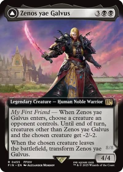 Zenos yae Galvus Extended Art FINAL FANTASY Magic card