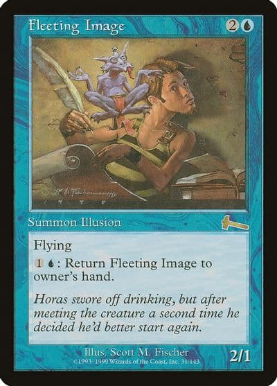 Fleeting Image Urza's Legacy Magic card