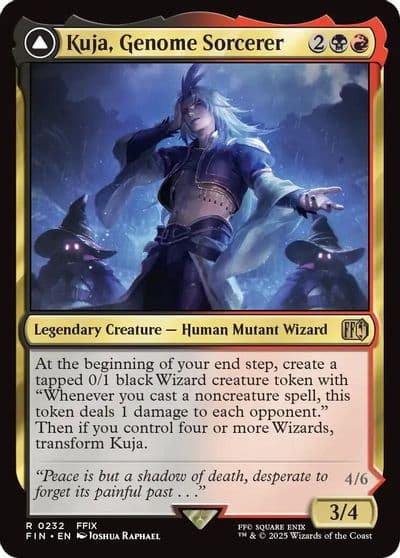 Kuja Genome Sorcerer FINAL FANTASY Magic card