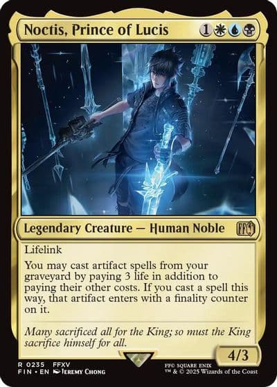 Noctis Prince of Lucis FINAL FANTASY Magic card