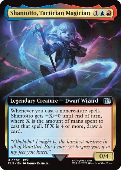 Shantotto Tactician Magician Extended Art FINAL FANTASY Magic card
