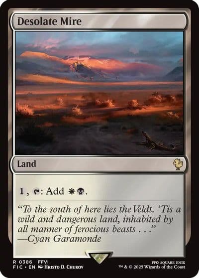 Desolate Mire Commander: FINAL FANTASY Magic card