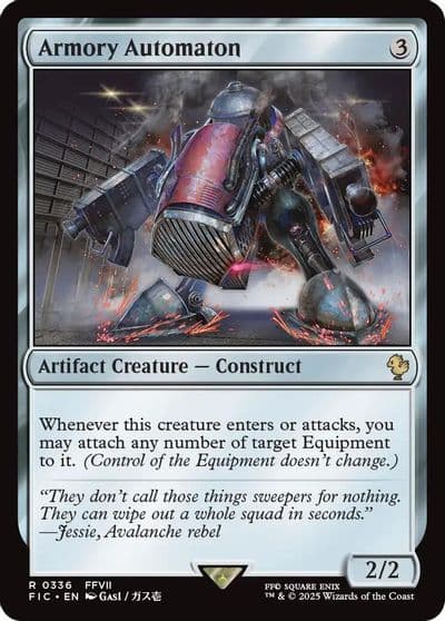 Armory Automaton Commander: FINAL FANTASY Magic card