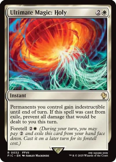 Ultimate Magic Holy Commander: FINAL FANTASY Magic card