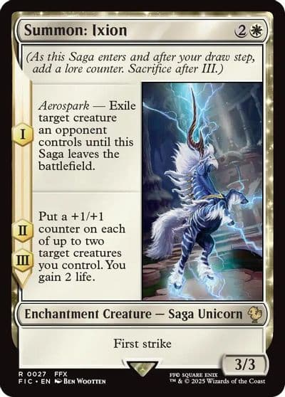 Summon Ixion Commander: FINAL FANTASY Magic card