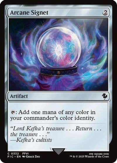 Arcane Signet 0332 Commander: FINAL FANTASY Magic card
