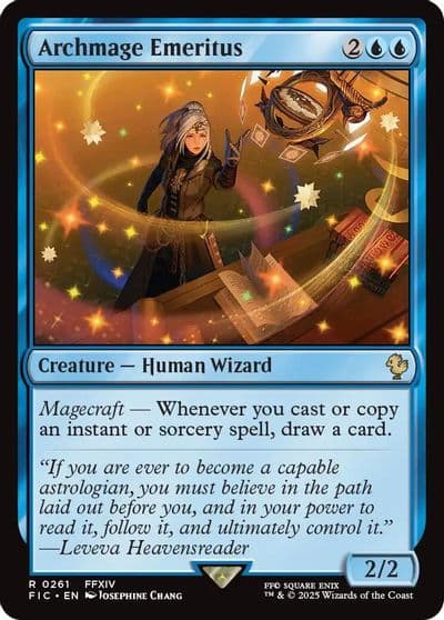 Archmage Emeritus Commander: FINAL FANTASY Magic card