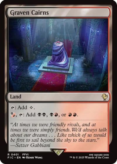 Graven Cairns Commander: FINAL FANTASY Magic card