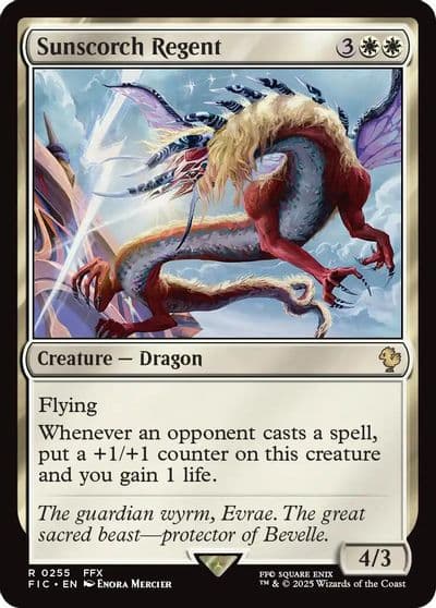 Sunscorch Regent Commander: FINAL FANTASY Magic card