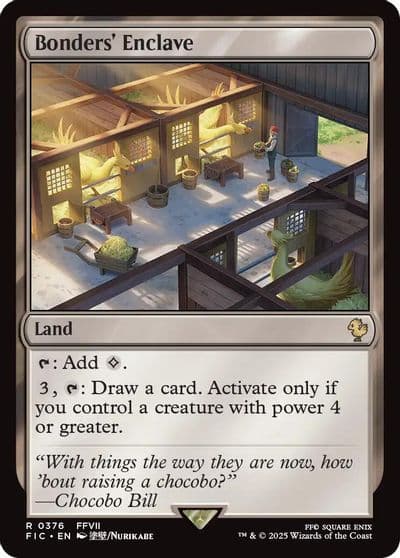 Bonders Enclave Commander: FINAL FANTASY Magic card