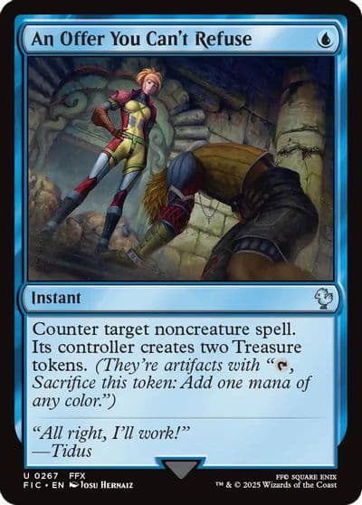 An Offer You Cant Refuse Commander: FINAL FANTASY Magic card
