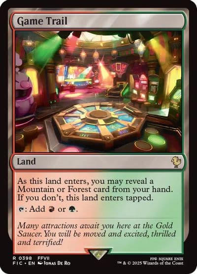 Game Trail Commander: FINAL FANTASY Magic card