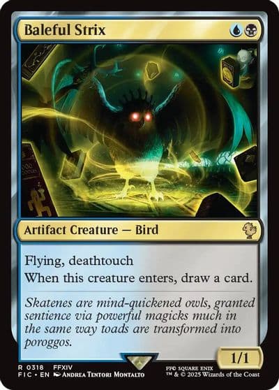 Baleful Strix Commander: FINAL FANTASY Magic card