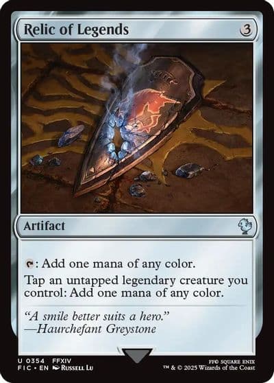 Relic of Legends Commander: FINAL FANTASY Magic card