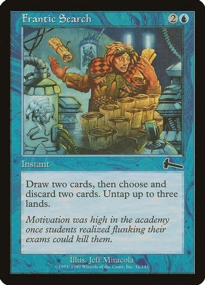 Frantic Search Urza's Legacy Magic card