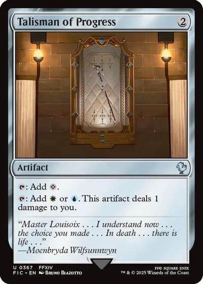 Talisman of Progress Commander: FINAL FANTASY Magic card