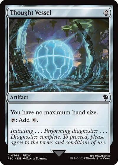 Thought Vessel Commander: FINAL FANTASY Magic card