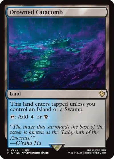 Drowned Catacomb Commander: FINAL FANTASY Magic card