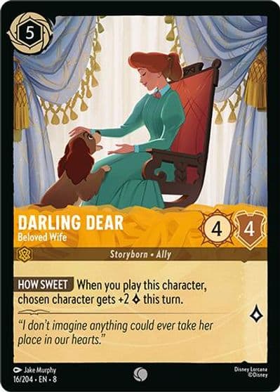 Darling Dear Beloved Wife Reign of Jafar Lorcana card