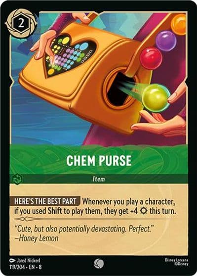 Chem Purse Reign of Jafar Lorcana card