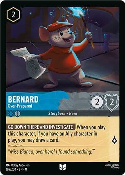 Bernard Over Prepared Reign of Jafar Lorcana card