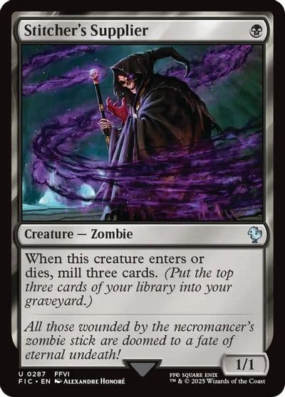 Stitchers Supplier Commander: FINAL FANTASY Magic card