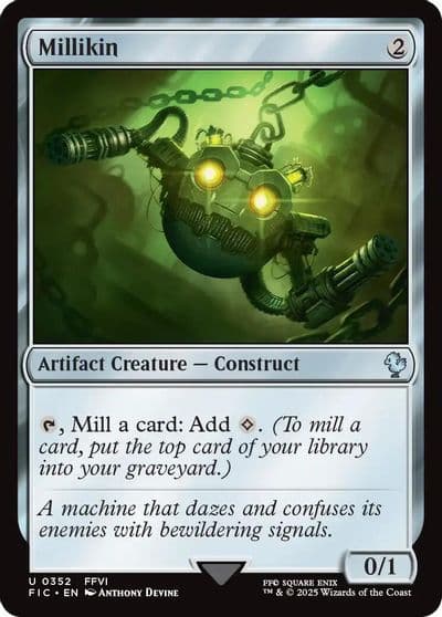 Millikin Commander: FINAL FANTASY Magic card