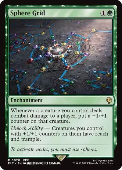 Sphere Grid Commander: FINAL FANTASY Magic card
