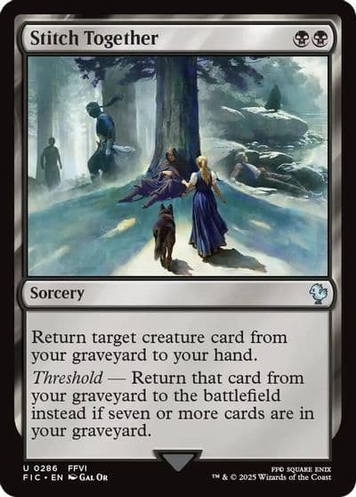 Stitch Together Commander: FINAL FANTASY Magic card