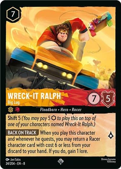 Wreck It Ralph Big Lug Reign of Jafar Lorcana card
