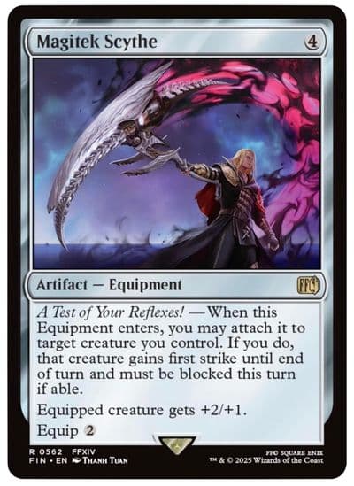 Magitek Scythe FINAL FANTASY Magic card