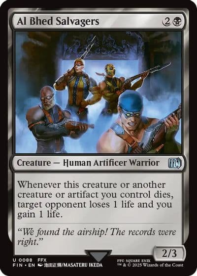 Al Bhed Salvagers FINAL FANTASY Magic card