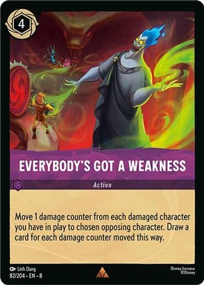 Everybodys Got A Weakness Reign of Jafar Lorcana card