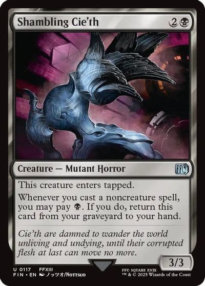 Shambling Cieth FINAL FANTASY Magic card