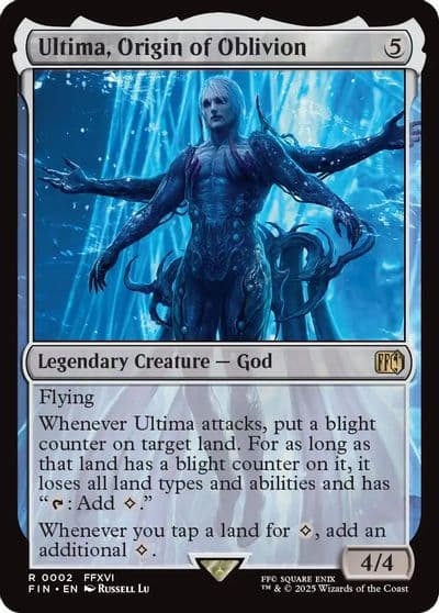 Ultima Origin of Oblivion FINAL FANTASY Magic card
