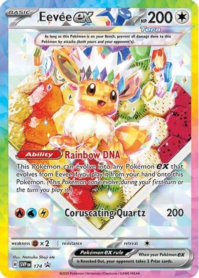 Eevee ex - 174 SV: Scarlet & Violet Promo Cards Pokemon card