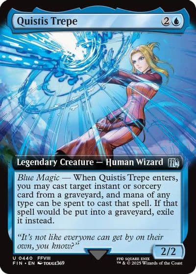 Quistis Trepe Extended Art FINAL FANTASY Magic card