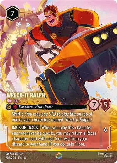 Wreck It Ralph Big Lug Enchanted Reign of Jafar Lorcana card