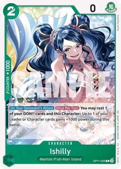 Ishilly A Fist of Divine Speed One Piece card