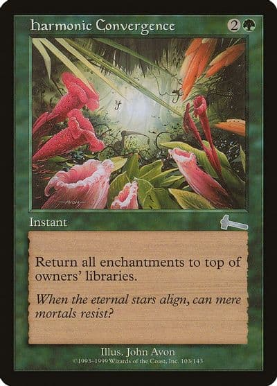 Harmonic Convergence Urza's Legacy Magic card