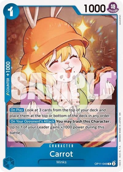 Carrot A Fist of Divine Speed One Piece card