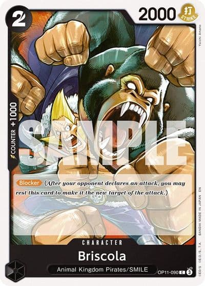 Briscola A Fist of Divine Speed One Piece card