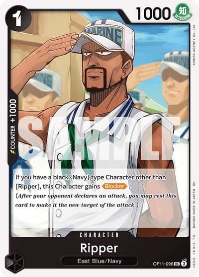 Ripper A Fist of Divine Speed One Piece card
