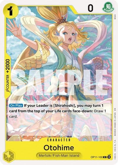 Otohime A Fist of Divine Speed One Piece card