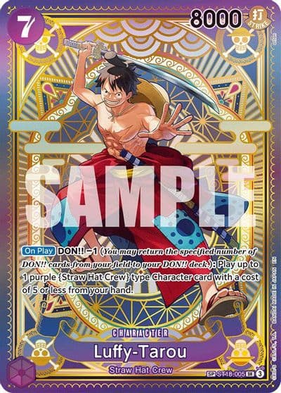Luffy Tarou SP A Fist of Divine Speed One Piece card