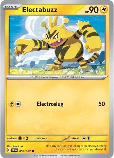 Electabuzz SV10: Destined Rivals Pokemon card